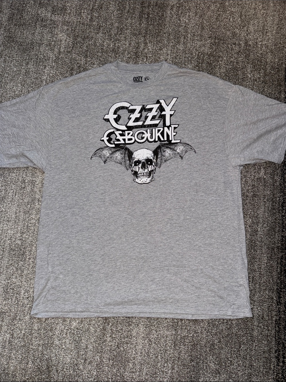 Ozzy Grey Graphic Band Tee